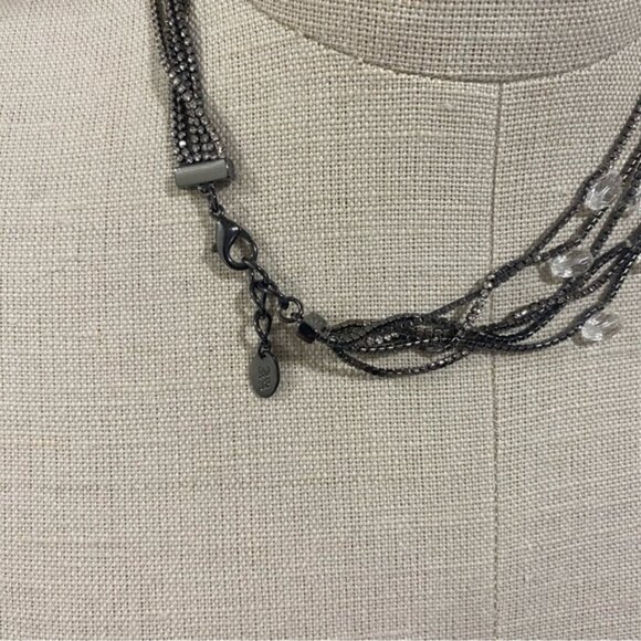 ZARA - Silver Beaded Necklace - NWOT - Picture 3 of 3